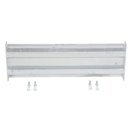 Vestil Bolt-On Style Guard Rail 3 Ft Galvanized GR-F2R-BO-3-HDG
